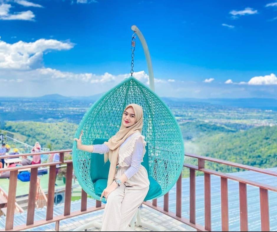 Sunset view, puncak tersembunyi bukit bengkau
